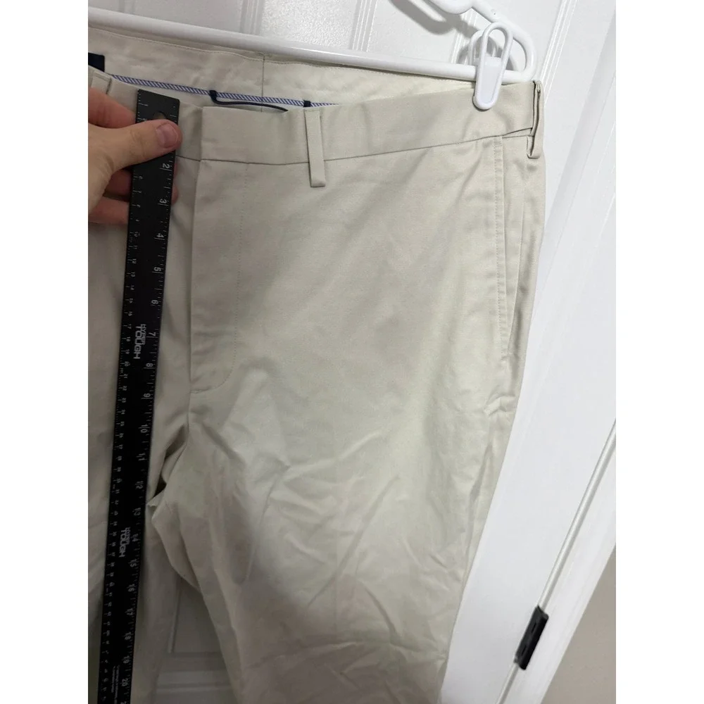 Lands End Chinos Mens 38 Traditional Fit Beige Khaki Classic EUC